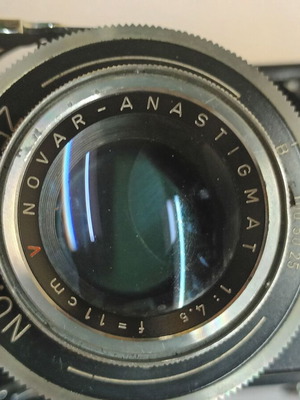 Zeiss Ikon ercona vintage folding camera used from 1950