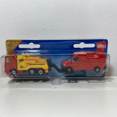 Siku 6 metal sets with trucks and tractors like new