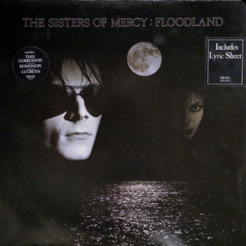 The Sisters of Mercy Floodland LP used, 1966 German large tulips edition