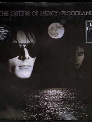 The Sisters of Mercy Floodland LP used, 1966 German large tulips edition