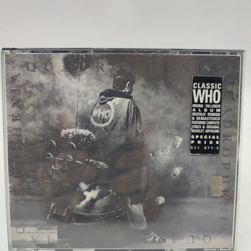 The Who Quadrophenia Classic Remastered CD like new, rock