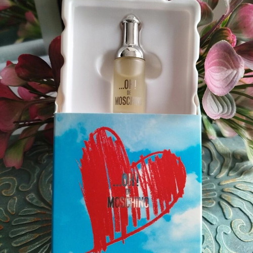 Oh! De Moschino mini perfume 4ml new, vintage collectible