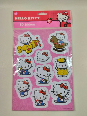 3D αυτοκόλλητα Hello Kitty Sanrio 2011
