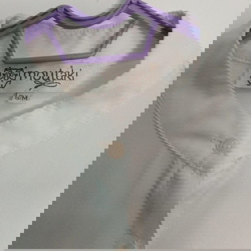 Moutaki shirt dress S/M used, black and white