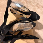 Ugg black platform shoes like new