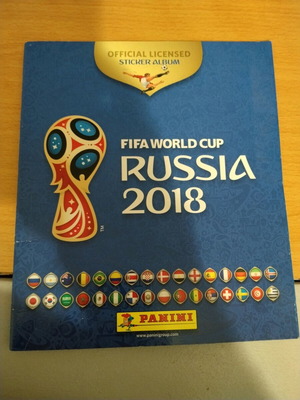 Άλμπουμ Πανίνι 2018 σαν καινούργιο, ελλειπές