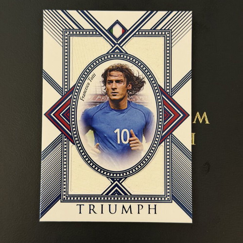 2025 Futera Unique Francesco Totti Game Worn Patch like new
