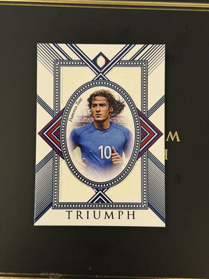 2025 Futera Unique Francesco Totti Game Worn Patch like new