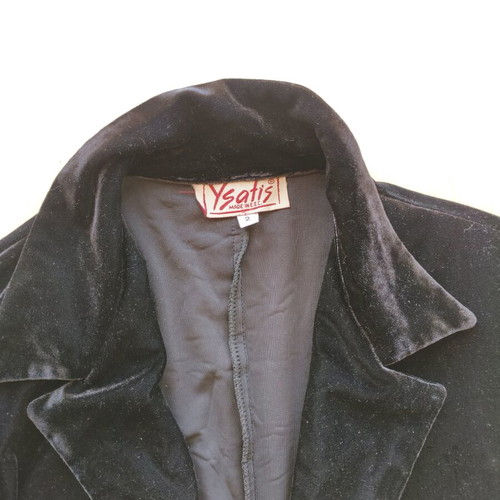 Velvet coat Ysatis used, size 36-38