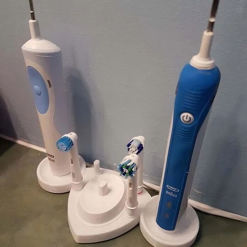 Oral-B toothbrush holder for 2 brushes and charger made to order