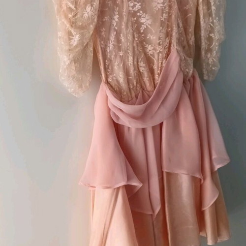 Evening vintage handmade dress like new