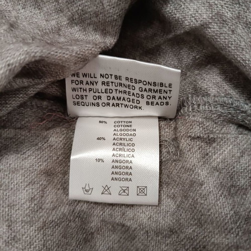 Almost Famous dress size 10 like new, winter, white and gray