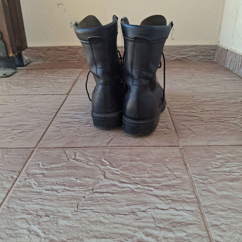 Greek black army boots size 42