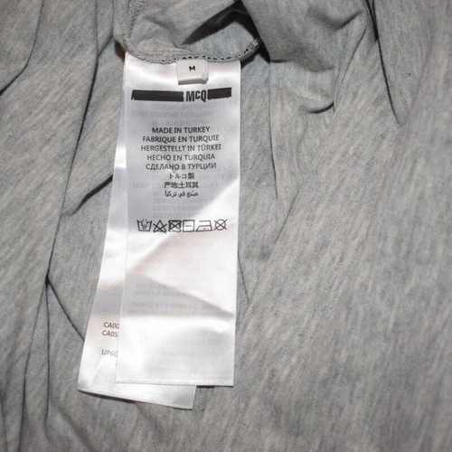 MCQ by Alexander McQueen Signature Swallow T-shirt men size M like new