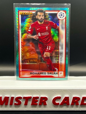 2023 Topps Merlin -AQUA PRIZM Salah μεταχειρισμένο