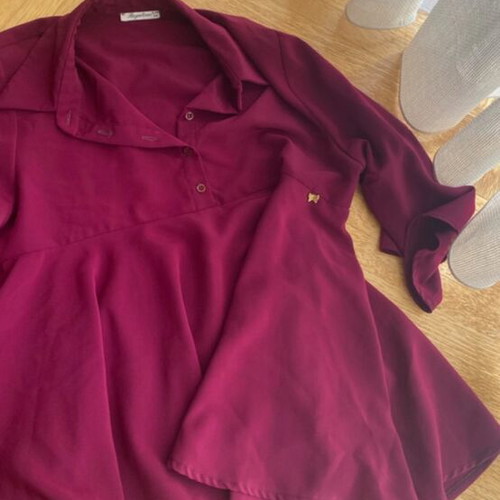 Regalinas purple blouse, size S
