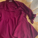 Regalinas purple blouse, size S