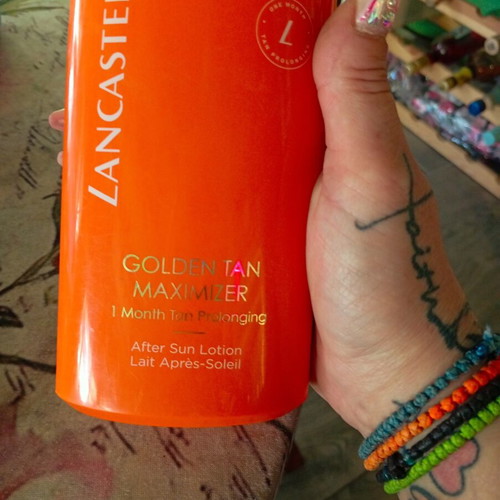 Lancaster After Sun Lotion Golden Tan Maximizer 400 ml like new