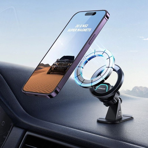 Joyroom car phone holder with magnet black new