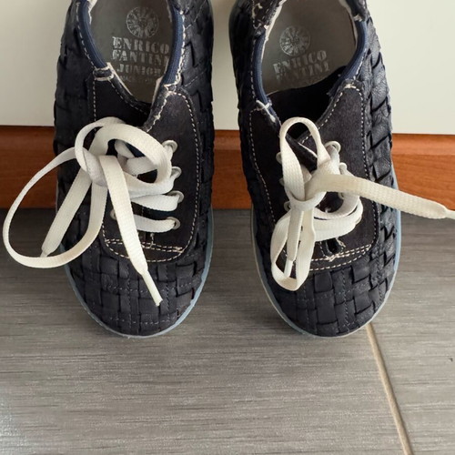 Enriko Fantini Junior blue boots like new, size 26