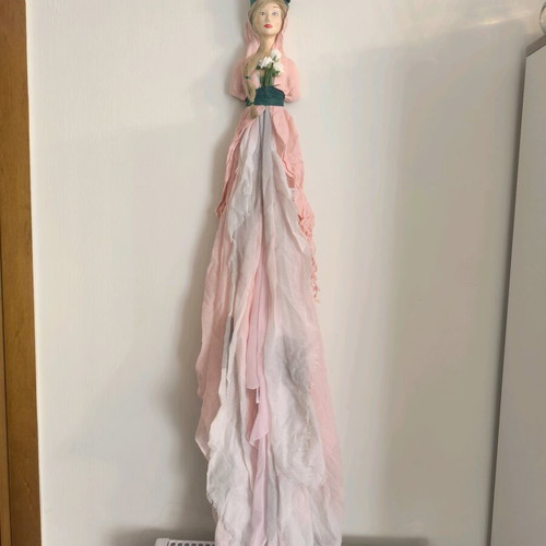 Handmade decorative wall doll new, length 115 cm