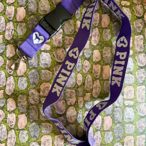 Victoria’s Secret Pink lanyard new, purple