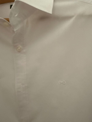 Prince Oliver men's dress shirt, white, size M
