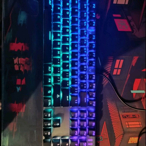 PC keyboard used, mechanical Motospeed