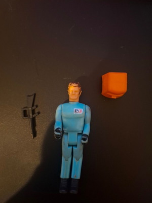 Matchbox Lesney vintage 70's MAC 3'' μπλε φιγούρα δράσης μεταχειρισμένη