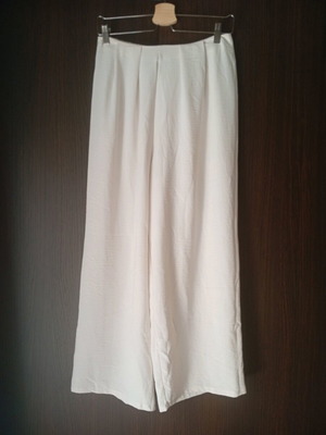 Zara white women's pants like new, size L 40 12