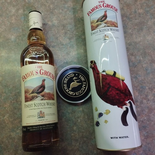 The Famous Grouse collectible Scotch whisky with box, new