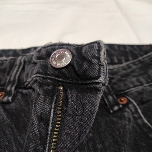Zara black high waist mom fit jeans EU 36 like new