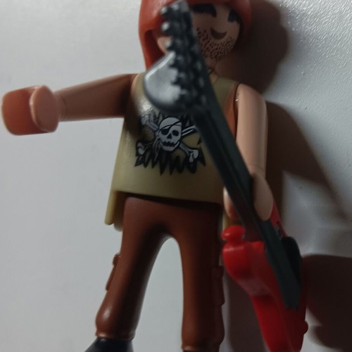 Playmobil guitarist used