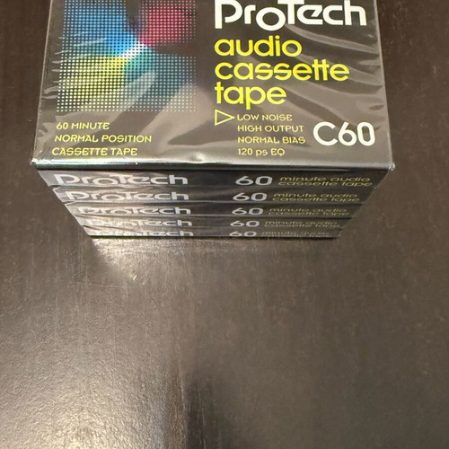ProTech C60 cassette tapes new