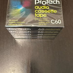 ProTech C60 cassette tapes new