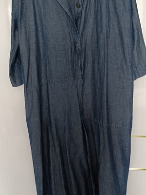 Zara denim dress like new, size L, blue
