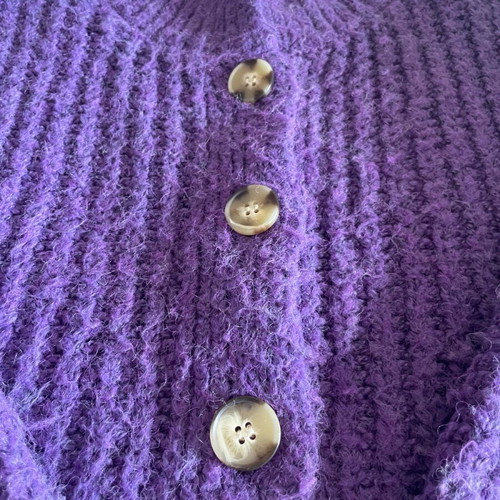 Girls Zara purple cardigan like new for 9-10 years