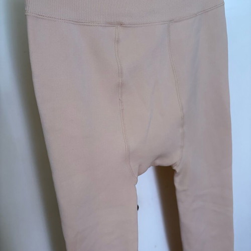 Thermal leggings like new with fleece lining beige