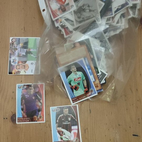 Ποδοσφαιρικές κάρτες Panini Adrenalyn XL μεταχειρισμένες συλλογή