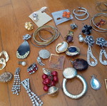 Earrings set, mixed new and used