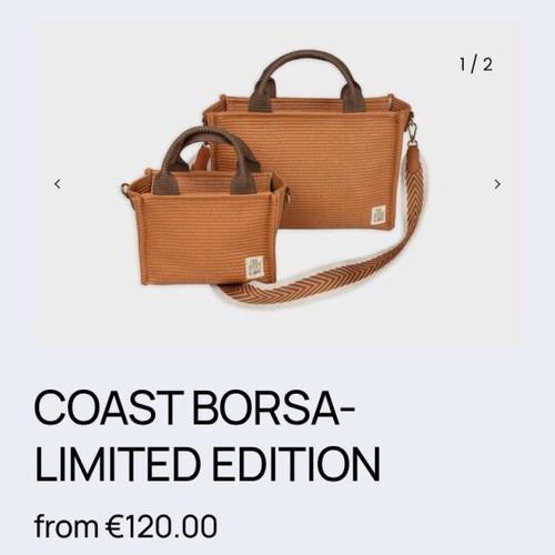 Bleecker & Love Hand Bag New With Waterproof Lining Brown