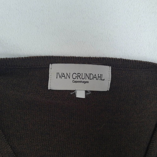 Ivan Grundahl women's sweater size XL, brown