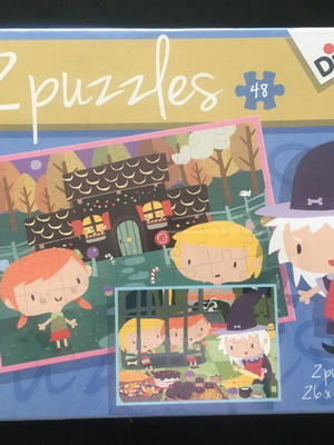 Puzzle Diset καινούργιο για 4 ετών, 48 κομμάτια, σετ 2 τεμαχίων
