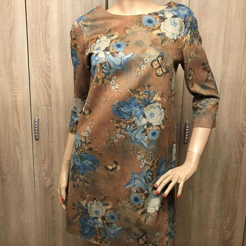 Sweet Miss dress new, size M/L, brown multicolor