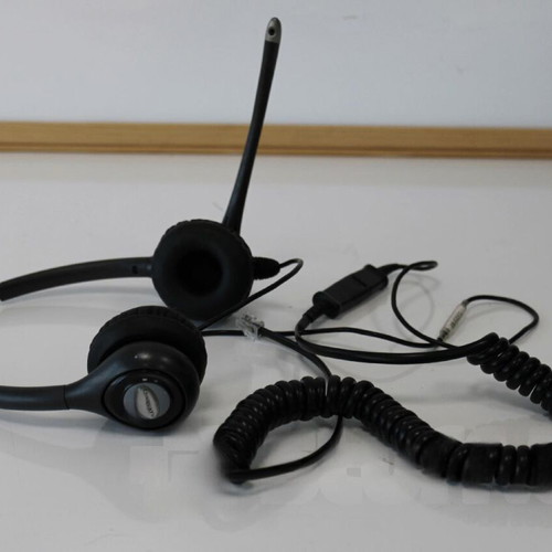 Plantronics SupraPlus HW261N headphones restored with microphone and noise reduction