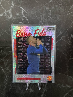 Topps Manchester United Wayne Rooney Bona Fide Ballers Speckle card like new