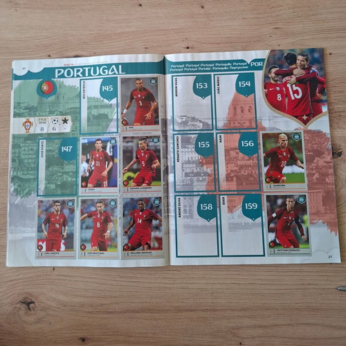 Road to Russia FIFA World Cup 2018 Panini Sticker Album like new