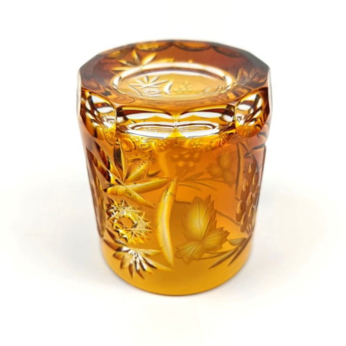 Nachtmann Traube handmade crystal whiskey glass like new