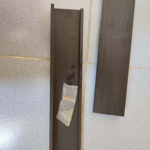 Wall shelves set of two, new