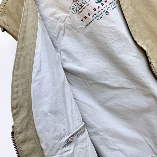 GANT men's beige vest size M used Safari style